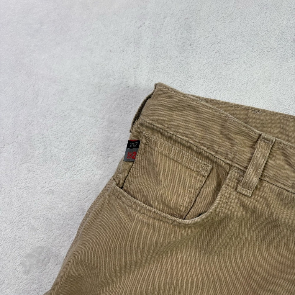 Carhartt FR Loose Fit Beige Khaki Workwear Pants Men's Waist 40" x 31" Inseam - Picture 2 of 10